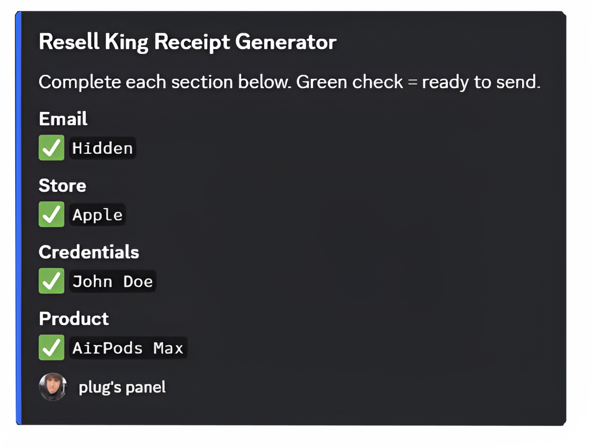 ResellKing dashboard completions view